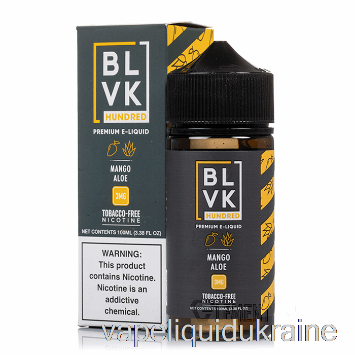 Vape Ukraine Mango Aloe - BLVK - 100mL 0mg